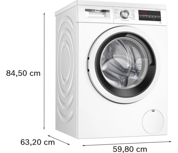 Pralka Bosch Serie 6 WUU28T10PL 9kg 1400obr ActiveWater Plus SpeedPerfect AntiStain Technologia BiTermiczna - 1354936 - zdjęcie 2